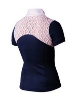 Equestrian Stockholm Competition Shirt - White/Navy