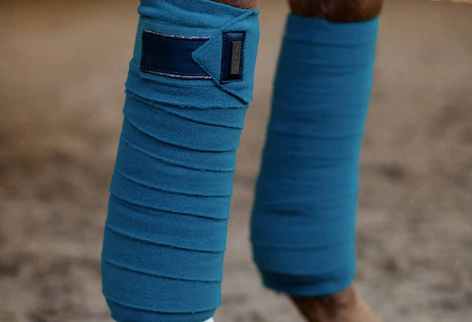 Equestrian Stockholm Aurora Blue Bandages