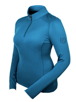 Equestrian Stockholm Aurora Blue Vision Long Sleeve Training Shirt