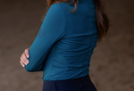 Equestrian Stockholm Aurora Blue Vision Long Sleeve Training Shirt