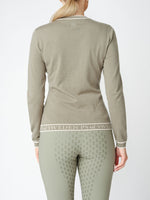 PS OF Sweden SS22 Silva Sweatshirt - Khaki