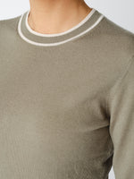 PS OF Sweden SS22 Silva Sweatshirt - Khaki