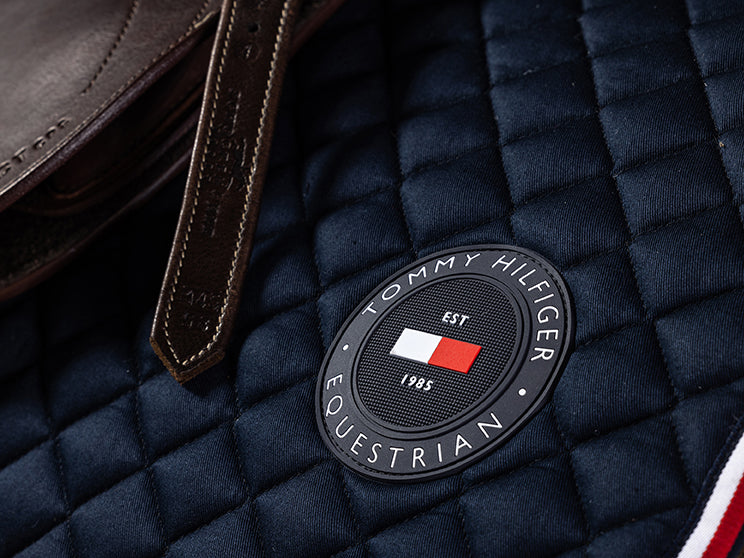 Tommy Hilfiger Global Waffle Jump Saddle-pad - Desert Sky