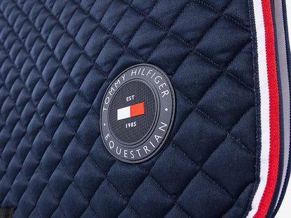 Tommy Hilfiger Global Waffle Dressage Saddle-pad - Desert Sky