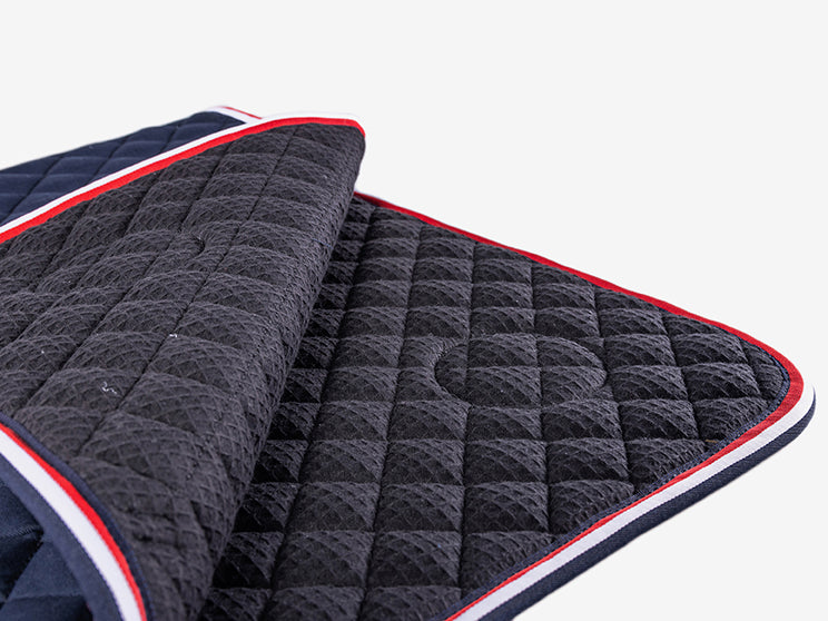 Tommy Hilfiger Global Waffle Dressage Saddle-pad - Desert Sky