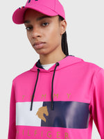 Tommy Equestrian SS23 Performance Hoodie - Hot Magenta