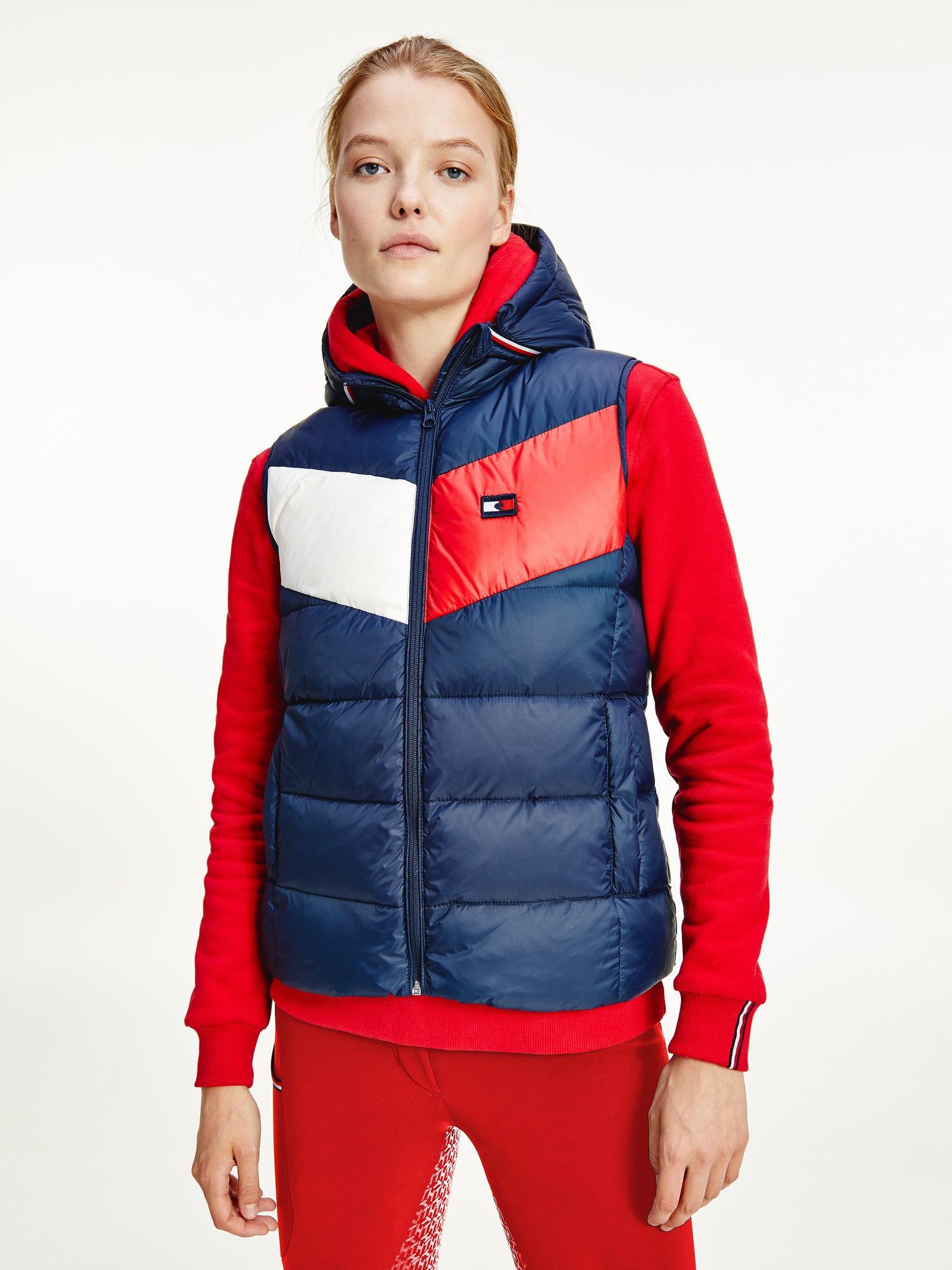 Tommy hilfiger red gilet Clearance