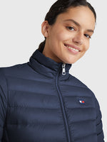Tommy Hilfiger AW22Light Re-Down Jacket- Desert Sky