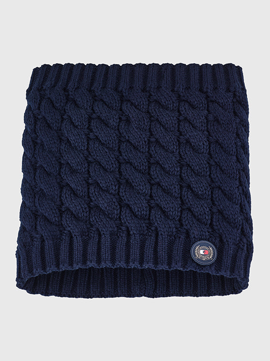 Tommy Hilfiger AW22 Cable Neck-warmer - Navy