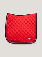 Tommy Hilfiger Equestrian SS24 Kingston Dressage Saddle Pad PRIMARY RED