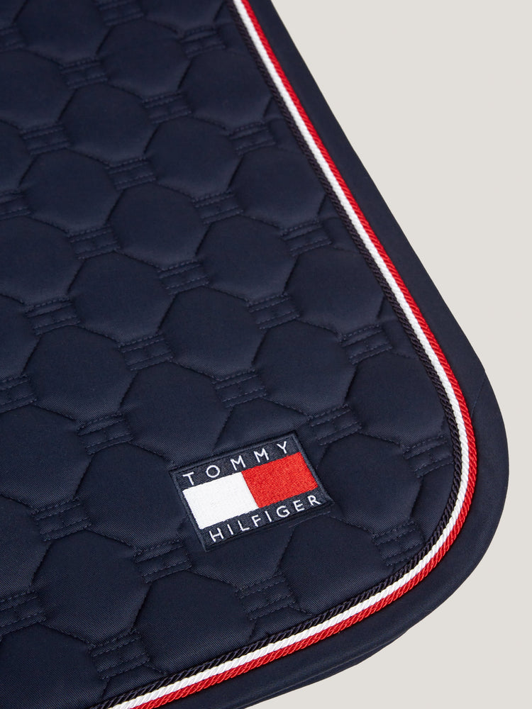Tommy Hilfiger Equestrian SS24 Kingston Jumping Saddle Pad DESERT SKY