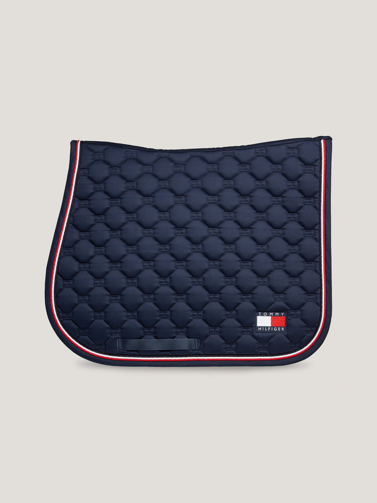 Tommy Hilfiger Equestrian SS24 Kingston Jumping Saddle Pad DESERT SKY