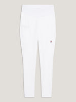 Tommy Hilfiger Equestrian Elmira All-Year Full Grip Leggings TH OPTIC WHITE