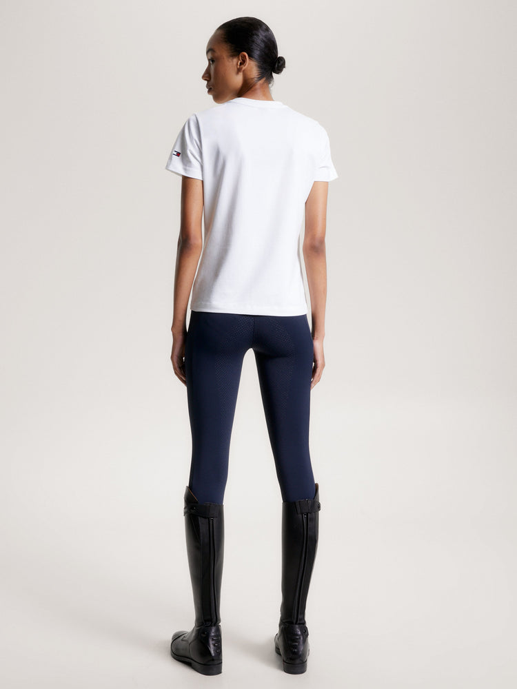Tommy Hilfiger Equestrian Brooklyn Short Sleeve Graphic T-Shirt TH OPTIC WHITE