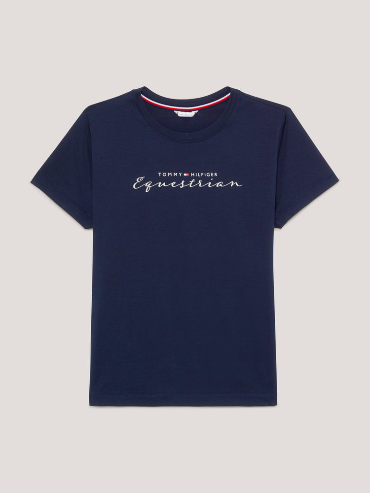 Tommy Hilfiger Equestrian Brooklyn Short Sleeve Graphic T-Shirt DESERT SKY
