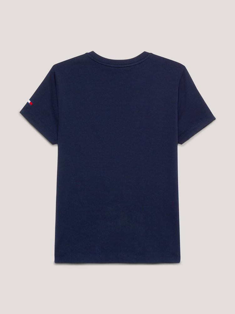 Tommy Hilfiger Equestrian Brooklyn Short Sleeve Graphic T-Shirt DESERT SKY