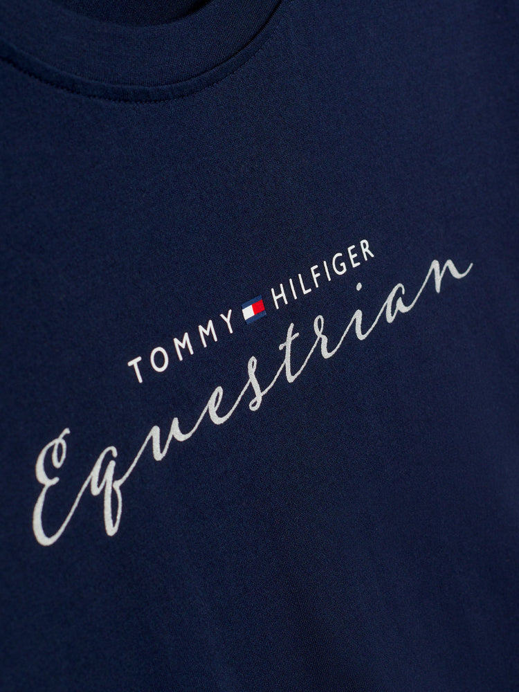 Tommy Hilfiger Equestrian Brooklyn Short Sleeve Graphic T-Shirt DESERT SKY