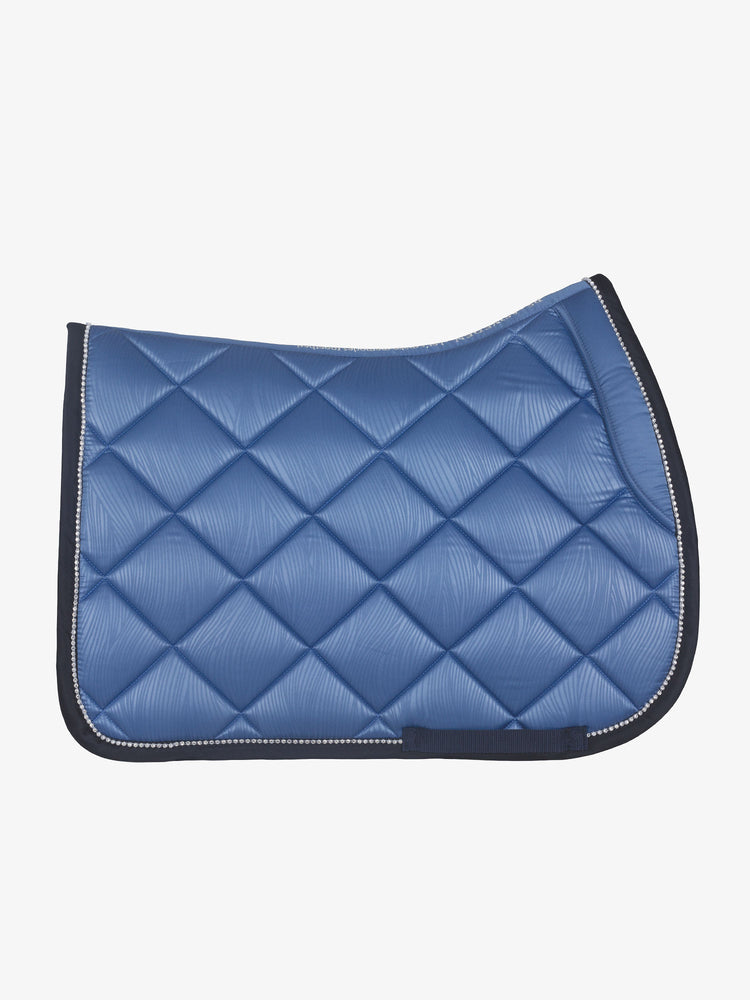 PS OF Sweden SS22 Wave Jump Saddle-pad - Blue Horizon