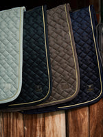 Eskadron Heritage AW21 Glitter Mesh Saddle-pad - Plaza Taupe