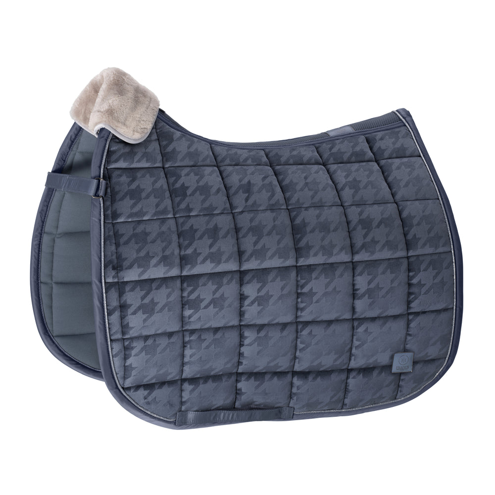 Eskadron Essence AW22 Velvet Saddle-pad Dove Blue