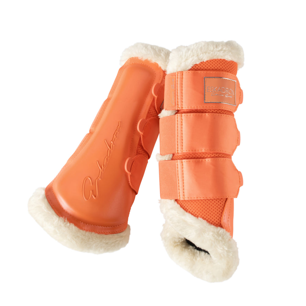 Eskadron Classic SS22 Faux Mesh Boots - Soft Peach