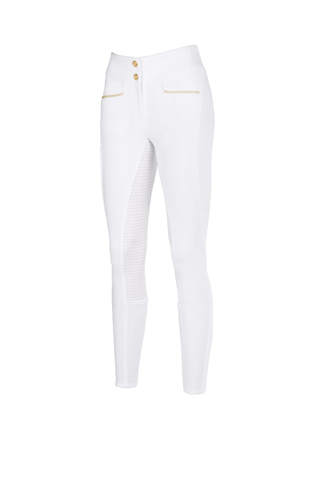 Pikeur Violette Full Grip Breeches - White