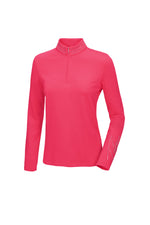 Pikeur AW22 Alia Half Zip Shirt - Blush Pink