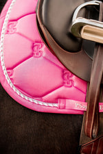 PS OF Sweden AW22 Limited Edition Cotton Signature Saddle-pad - Pink
