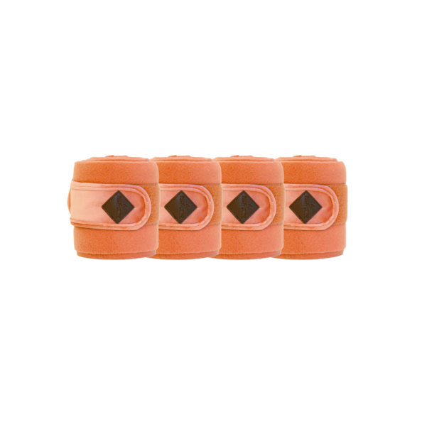 Kentucky Velvet Polar Fleece Bandages - Orange