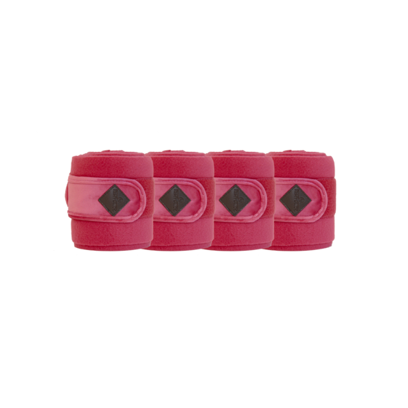 Kentucky Velvet Polar Fleece Bandages - Fuchsia