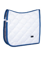 Equestrian Stockholm White / Blue Meadow Saddle-pad
